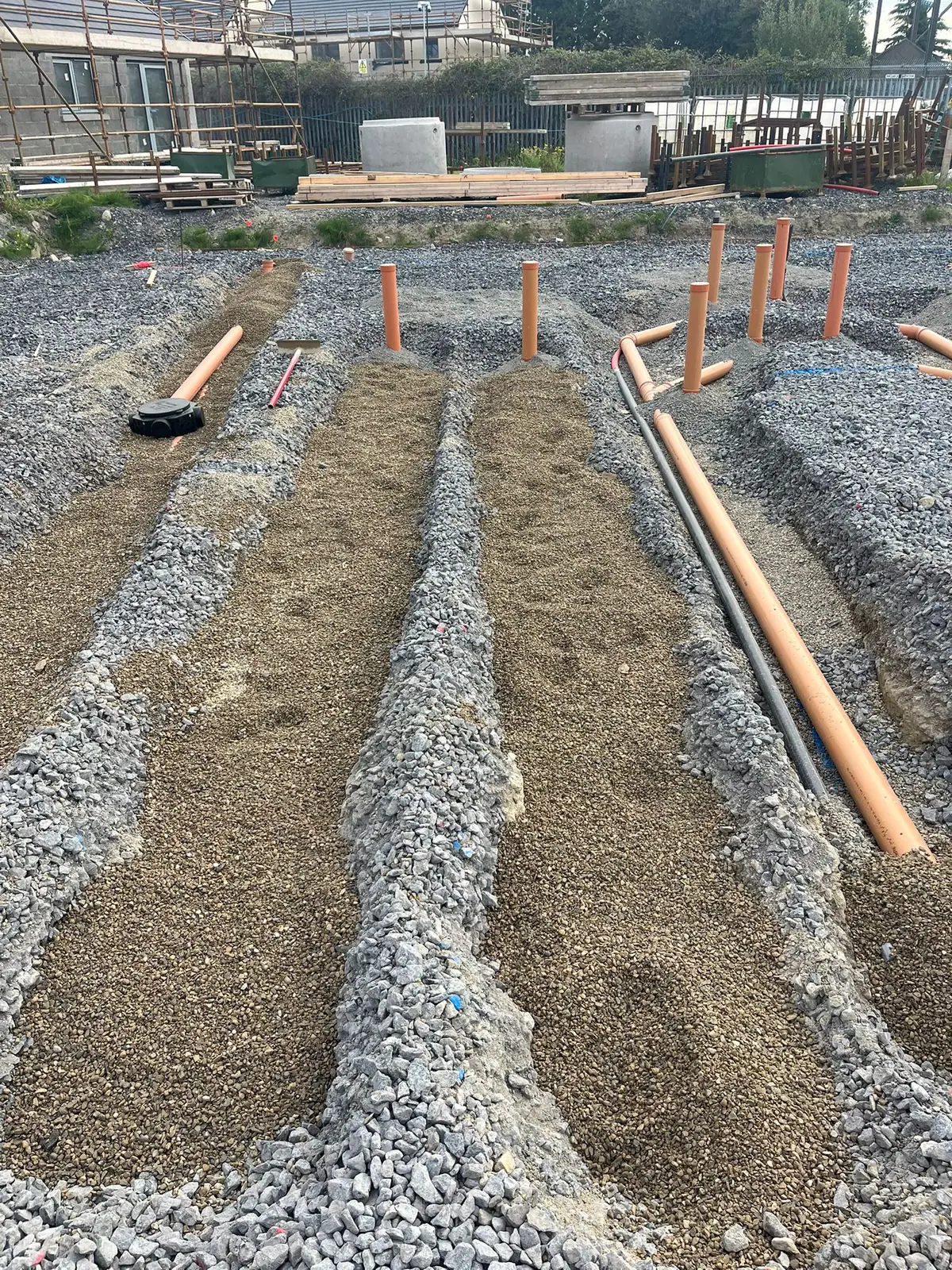 Civil engineering and groundworks at Radharc Ballyfin Road, Portlaoise