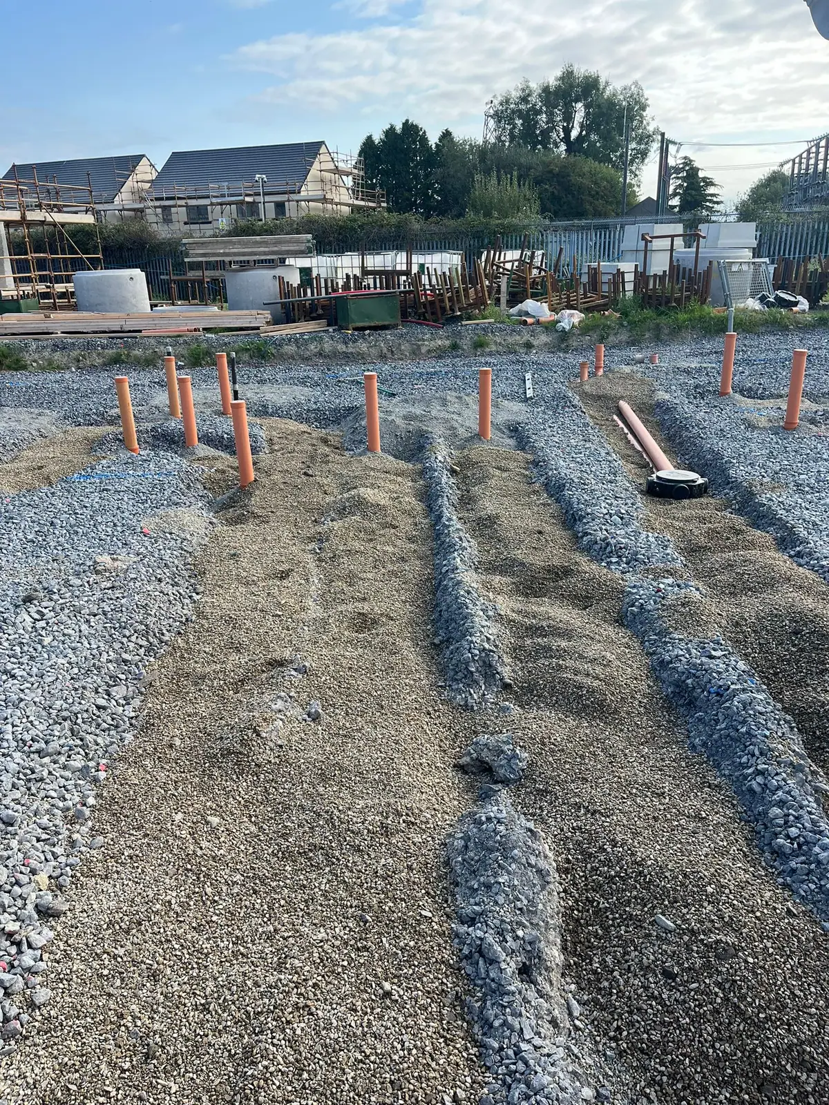 Civil engineering and groundworks at Radharc Ballyfin Road, Portlaoise