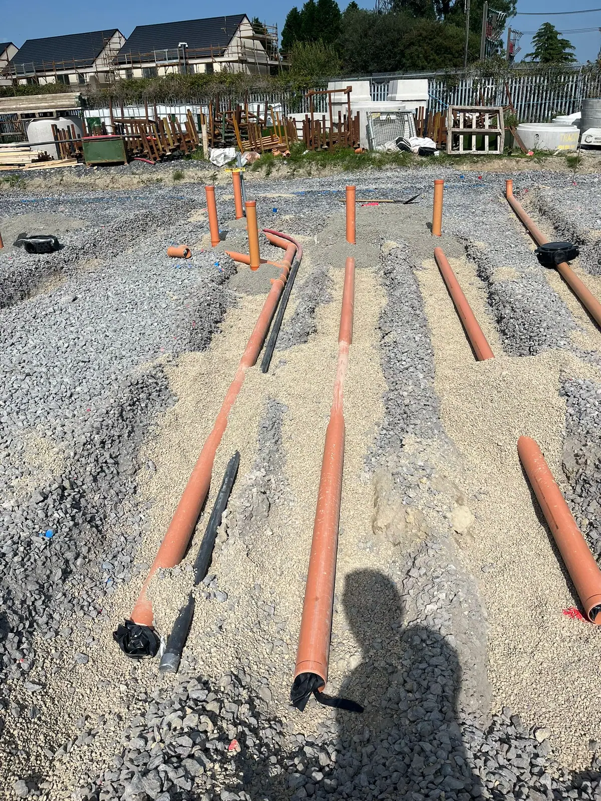 Civil engineering and groundworks at Radharc Ballyfin Road, Portlaoise