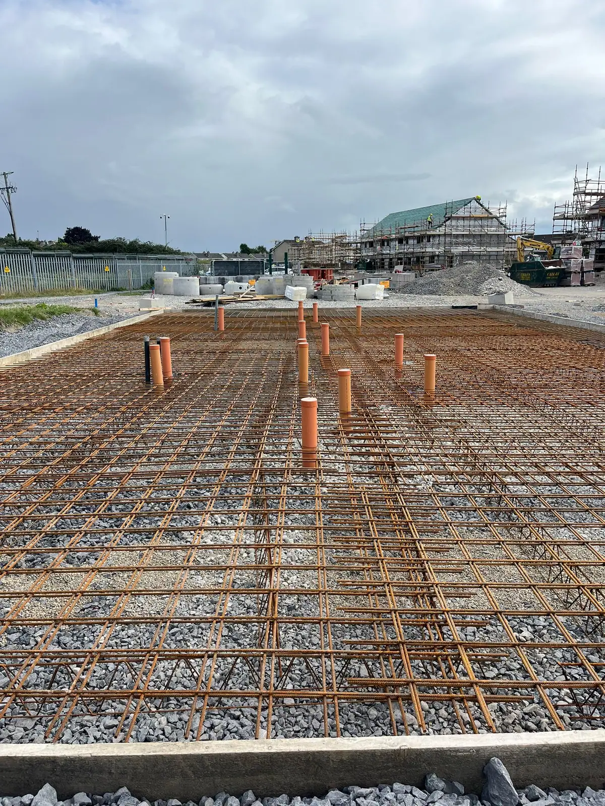 Civil engineering and groundworks at Radharc Ballyfin Road, Portlaoise