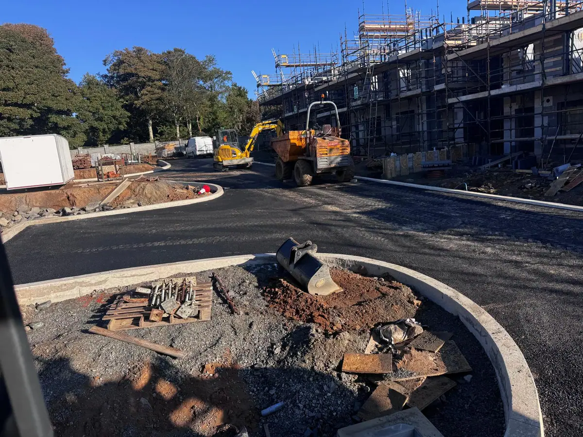 Residential groundworks at Sea View Court, Rocksborough, Wexford