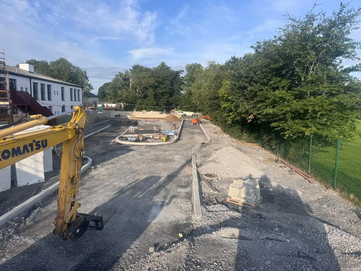 School grounds development at St. Canices School, Kilkenny