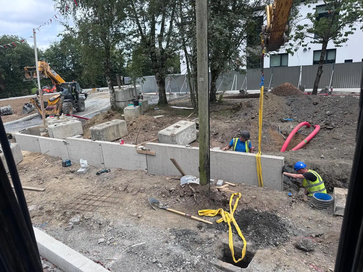 School grounds development at St. Canices School, Kilkenny