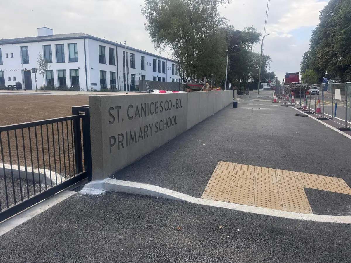 School grounds development at St. Canices School, Kilkenny
