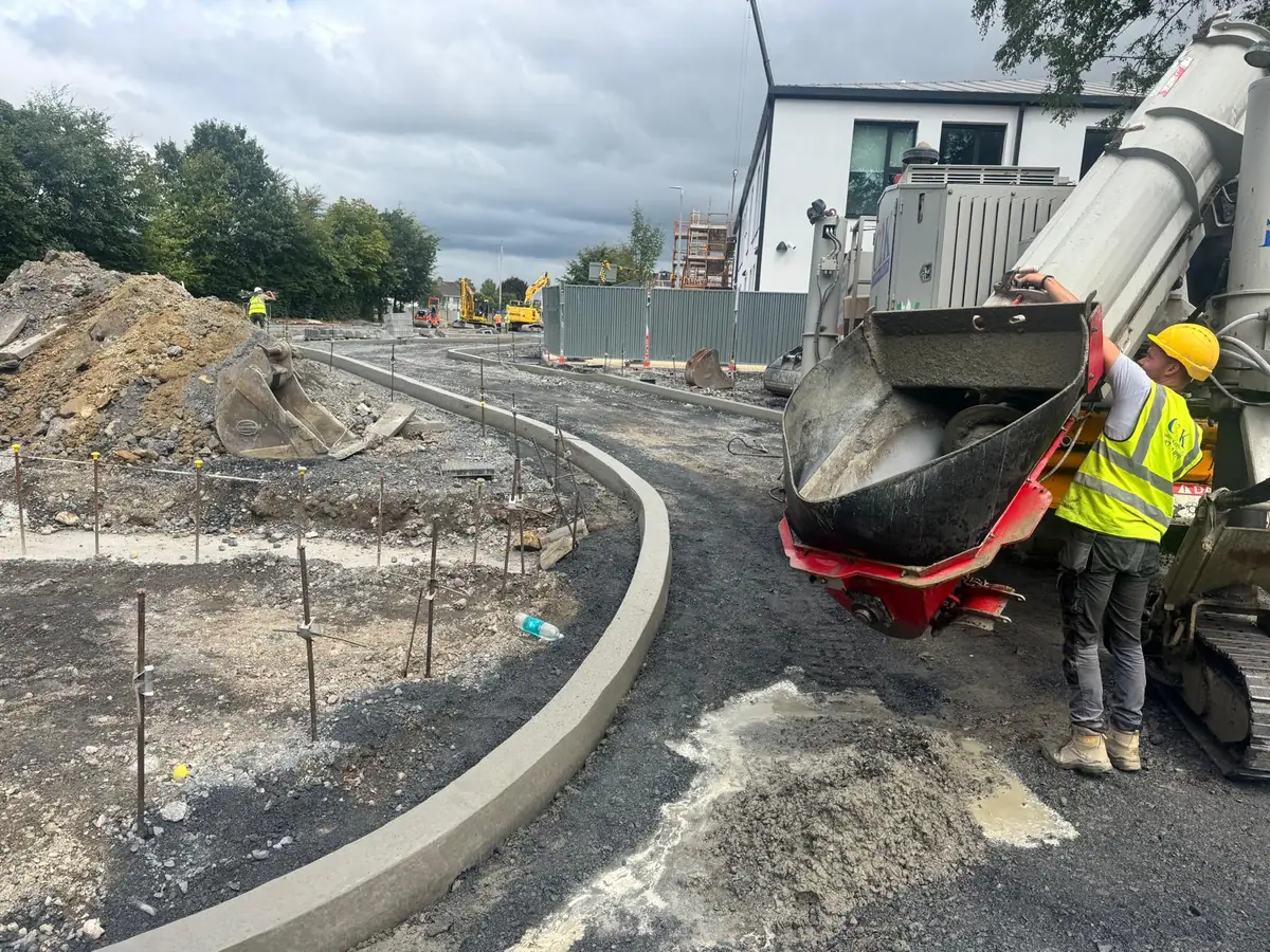 School grounds development at St. Canices School, Kilkenny